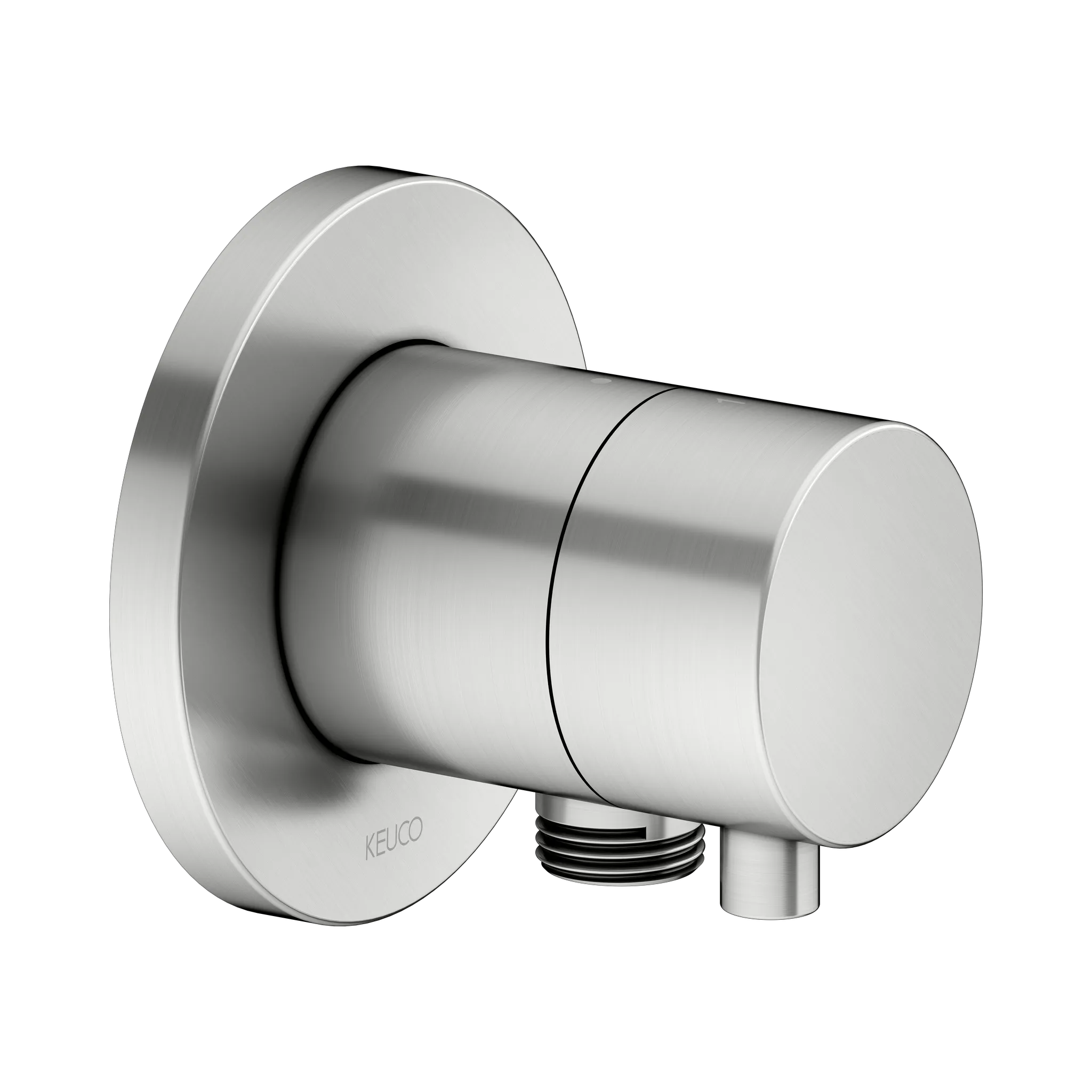 KEUCO IXMO Umstellventil Unterputz für 2 Verbraucher mit Schlauchanschluss IXMO Comfort, rund Edelstahl-finish KEUCO IXMO Umstellventil Unterputz für 2 Verbraucher mit Schlauchanschluss IXMO Comfort, rund Edelstahl-finish