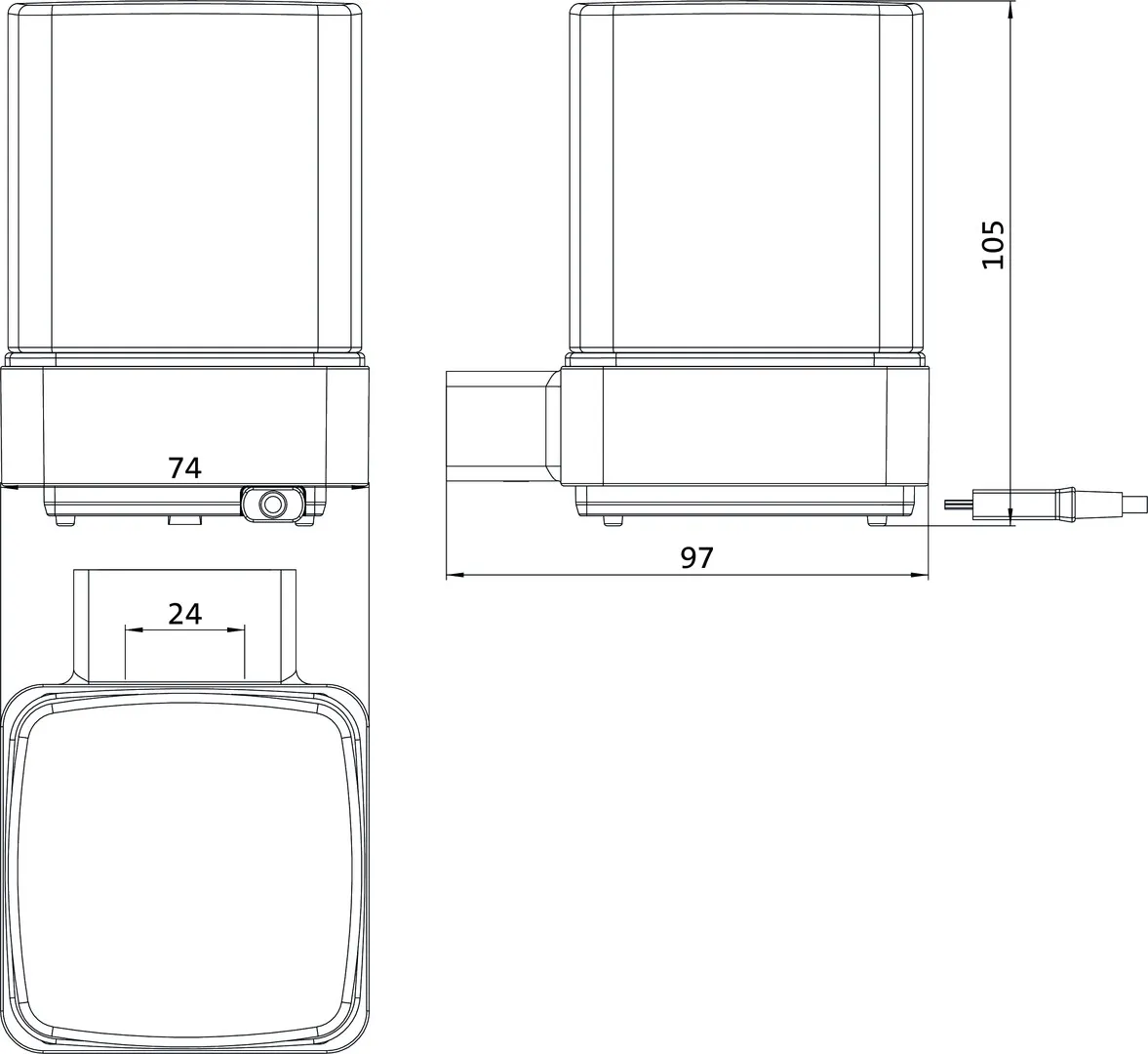 loft SensorseifenspenderGlas satiniert, bronze loft SensorseifenspenderGlas satiniert, bronze