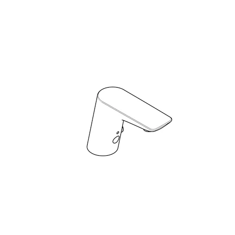 Kludi BALANCE Elektronische WT-Armatur mit Batterie chrom, DN 15, Oberfläche: 05 chrom