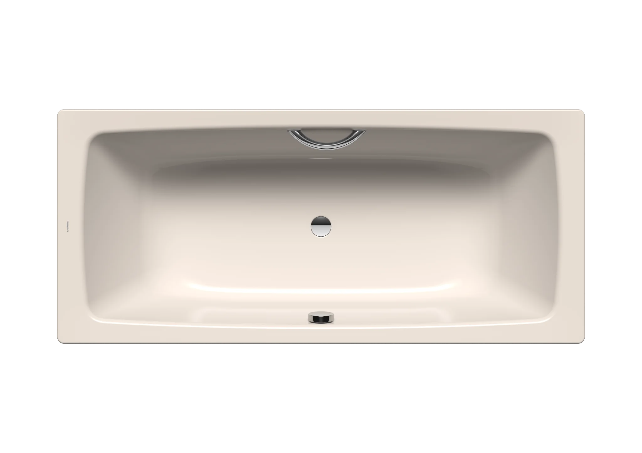 Kaldewei CAYONO DUO Badewanne, 1700x750 mm, pergamon, Perl-Effekt, mit Griffloch