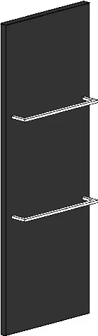 BEMM Design-Elektroheizkörper „Cinier“ 50 × 130 cm