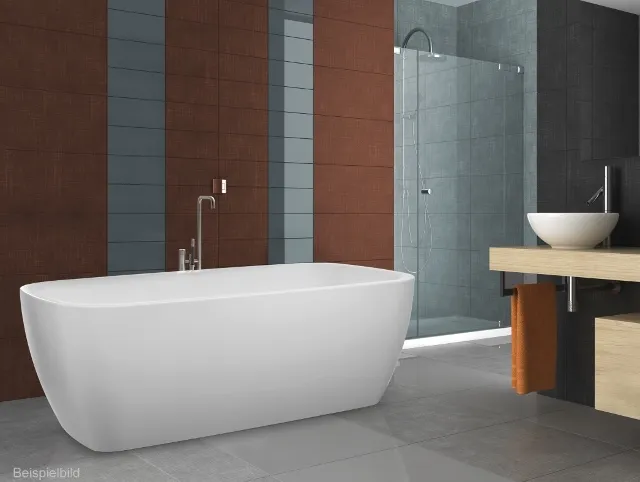 Mauersberger Mineral-Badewanne cancu cavi duo 1750x850x600, Freistehend Mauersberger Mineral-Badewanne cancu cavi duo 1750x850x600, Freistehend