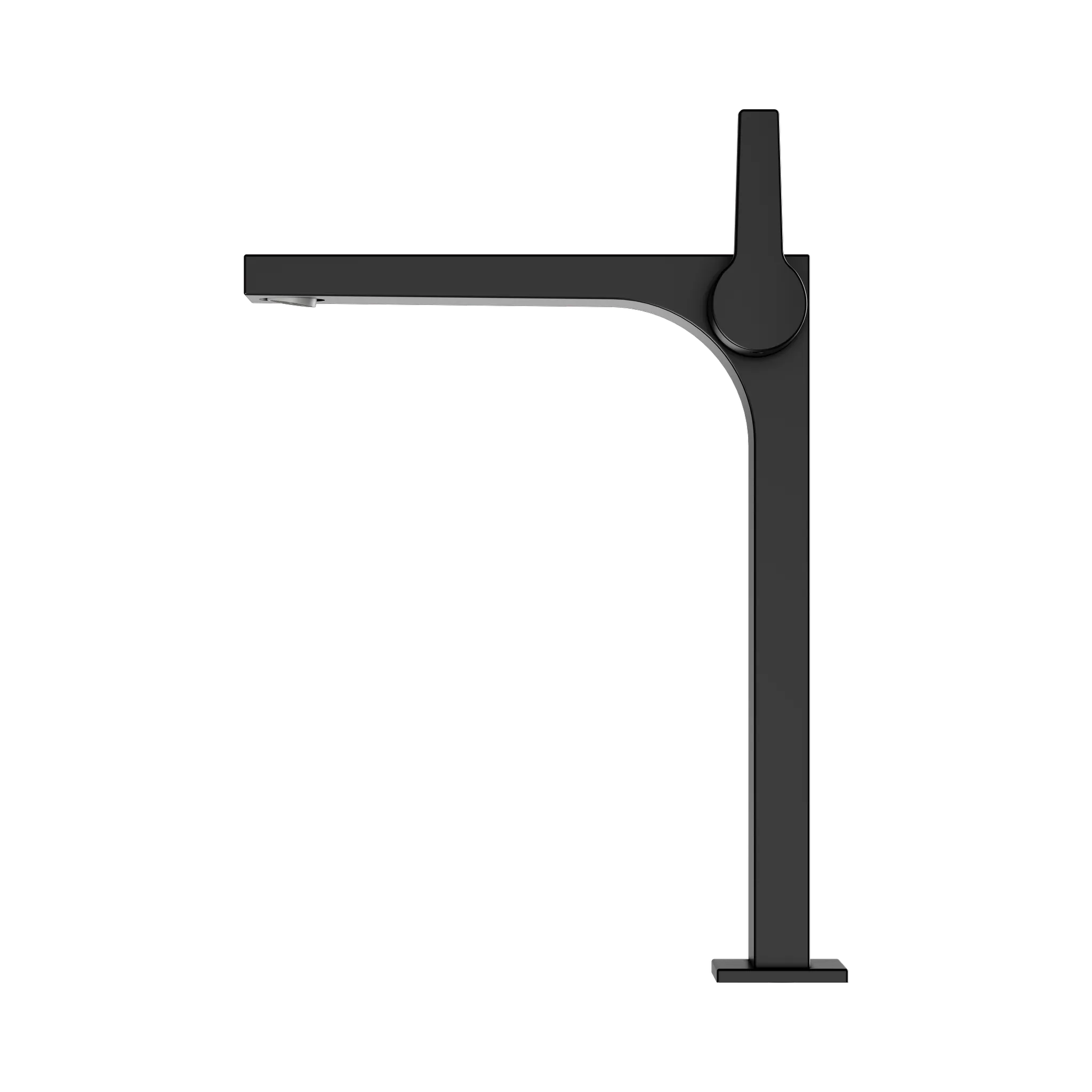 KEUCO EDITION 11 Einhebel-Waschtischmischer 250 ohne Zugstangen-Ablaufgarnitur schwarz matt