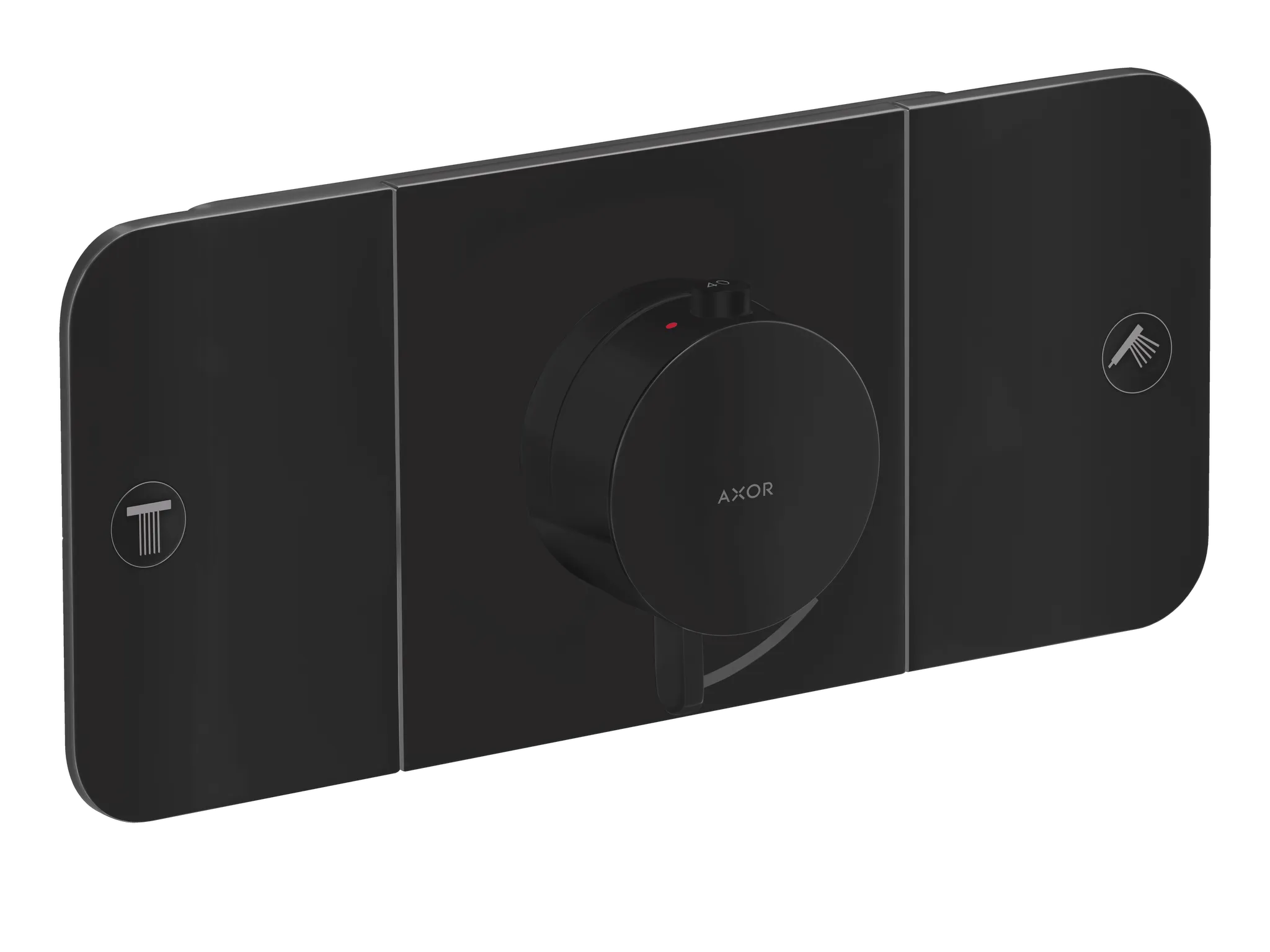 Hansgrohe AXOR One Thermostatmodul Unterputz für 2 Verbraucher, Mattschwarz Farbe: Mattschwarz Hansgrohe AXOR One Thermostatmodul Unterputz für 2 Verbraucher, Mattschwarz Farbe: Mattschwarz