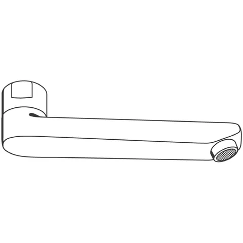 Auslauf 13138, Länge, 175 mm, chrom Auslauf 13138, Länge, 175 mm, chrom