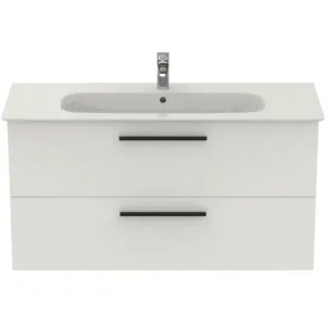 Ideal Standard i.life A Waschtisch-Paket mit Unterschrank und schwarzem Griff Ideal Standard i.life A Waschtisch-Paket mit Unterschrank und schwarzem Griff