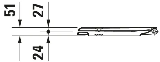 Duravit WC-Sitz 36,4 × 44,5 × 4,3 cm Duravit WC-Sitz 36,4 × 44,5 × 4,3 cm