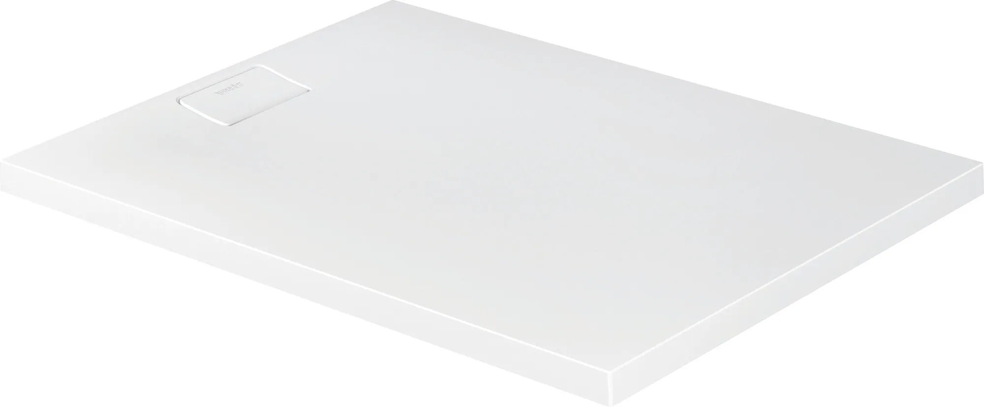 Duravit rechteck Duschwanne „Stonetto“ 120 × 90 cm in Weiß Matt Farbe: Weiß Matt