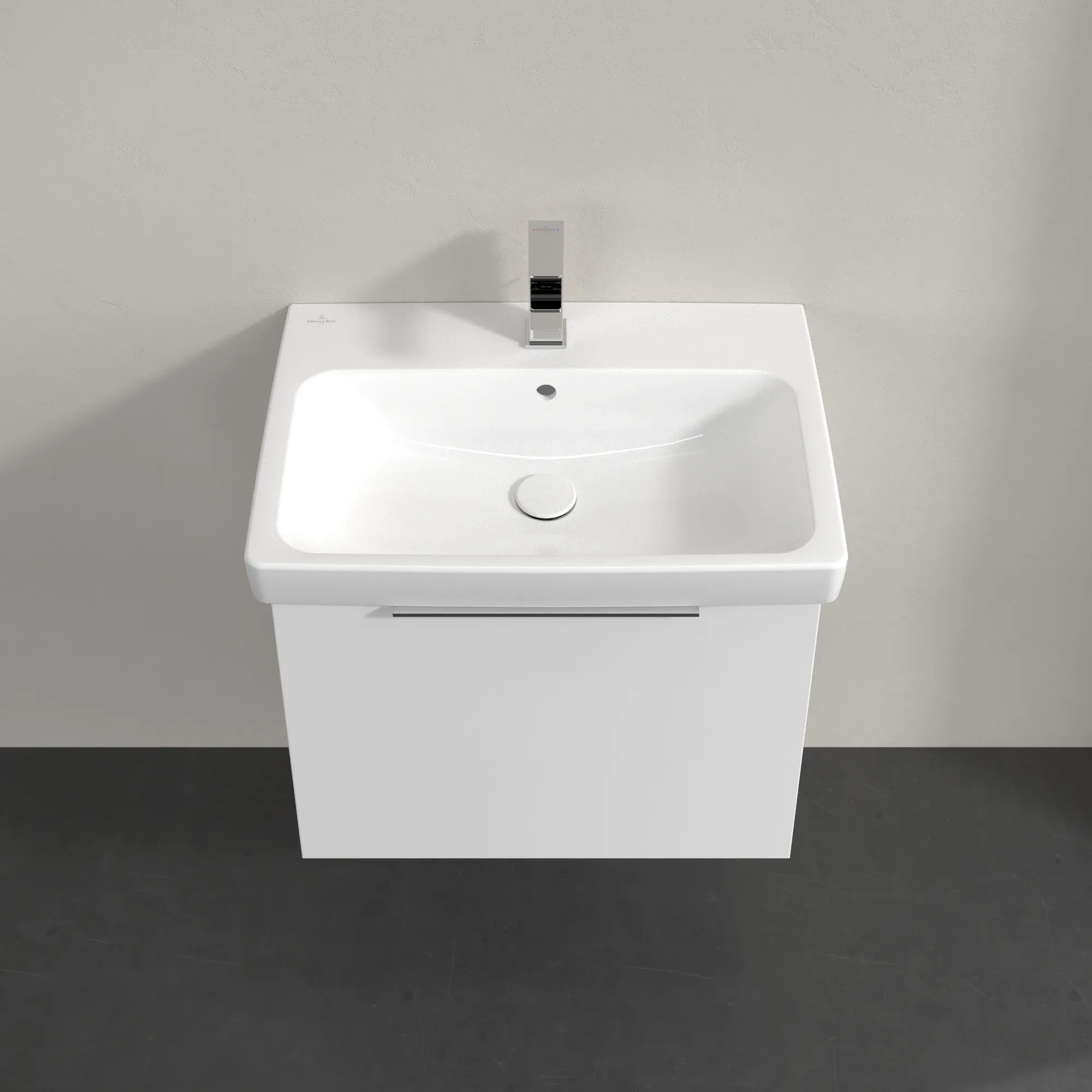 Villeroy & Boch Waschtischunterschrank „Architectura“ 600 × 470 mm Weiß Matt Villeroy & Boch Waschtischunterschrank „Architectura“ 600 × 470 mm Weiß Matt