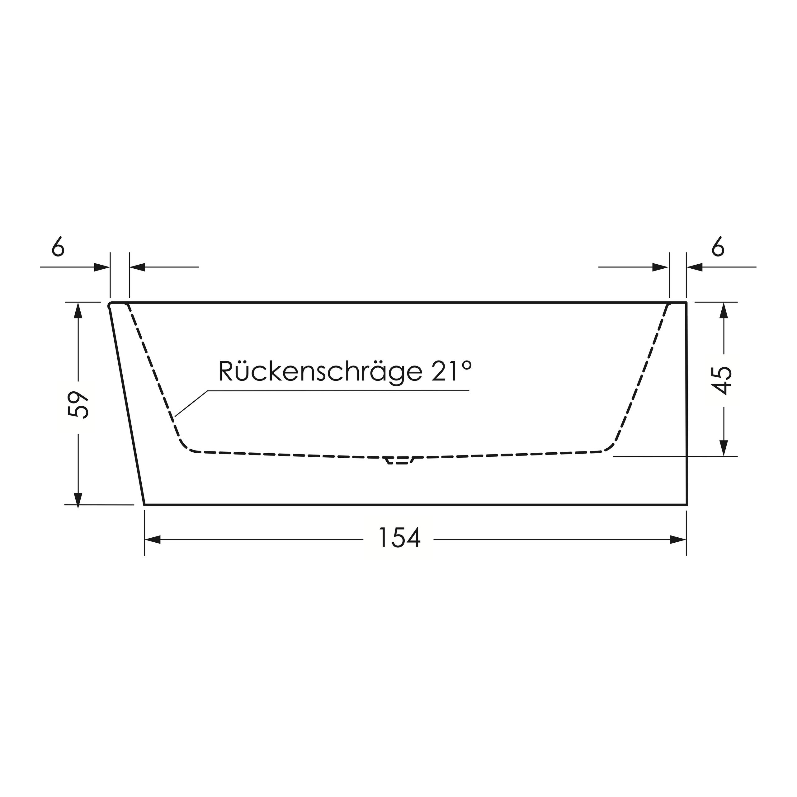 repaBAD Badewanne „Livorno Oval F“ freistehend oval 1650 × 750 mm, Mittelablauf in Weiß