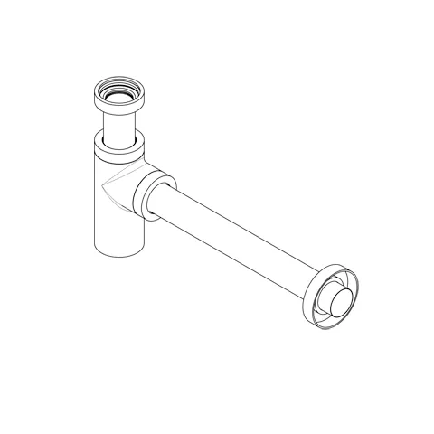 DESIGNFlaschen Geruchverschluss chrom DESIGNFlaschen Geruchverschluss chrom