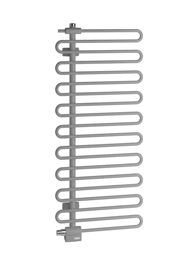 Kermi Design-Heizkörper „Icaro®“ 60 × 186,6 cm in glanzsilber Metallic