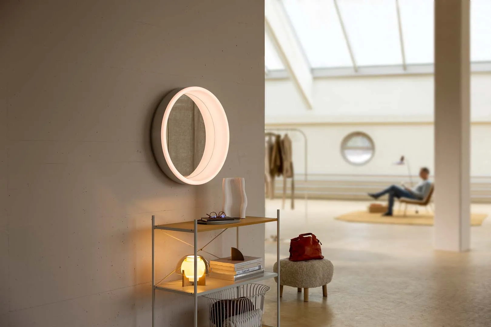 Schneider Lichtspiegel LUN1/SP 73/D2W – Edelstahlgehäuse, LED-Beleuchtung Dim2Warm, Aufputz-/Unterputzmontage Schneider Lichtspiegel LUN1/SP 73/D2W – Edelstahlgehäuse, LED-Beleuchtung Dim2Warm, Aufputz-/Unterputzmontage