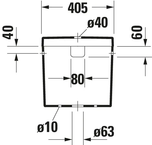 Spülkasten „Darling New“ 40,5 × 39,5 × 16 cm Spülkasten „Darling New“ 40,5 × 39,5 × 16 cm