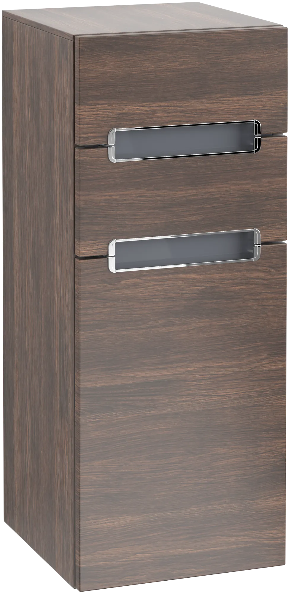 Villeroy & Boch Seitenschrank „Subway 2.0“ 35,6 × 85,7 × 37 × 37 cm Arizona Oak, Anschlag links, ohne Beleuchtung