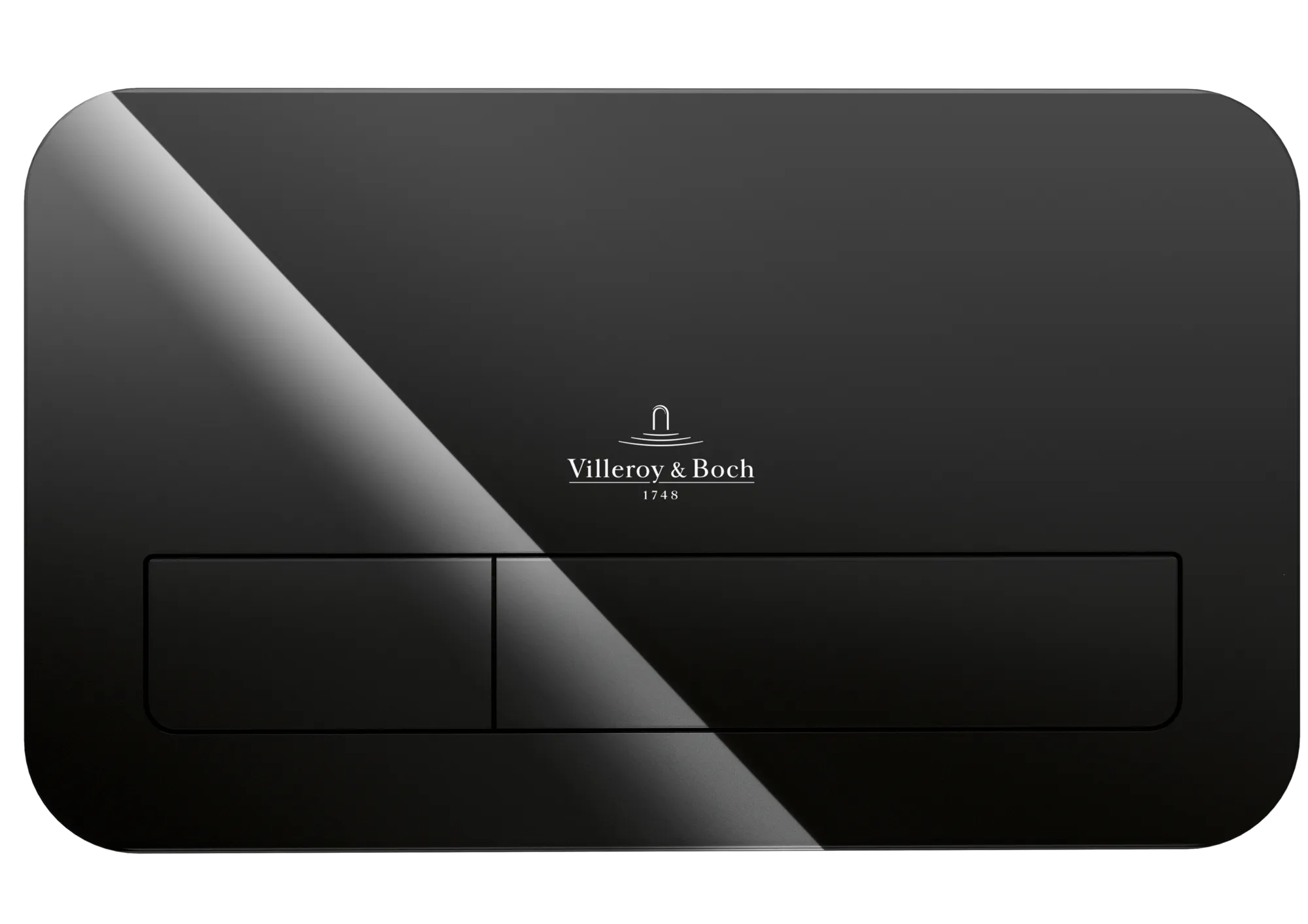 WC-Betätigungsplatte ViConnect Installationssysteme 922400, 179 x 75 x 276 mm, 2-Mengen-Spülung, Glass Glossy Black WC-Betätigungsplatte ViConnect Installationssysteme 922400, 179 x 75 x 276 mm, 2-Mengen-Spülung, Glass Glossy Black