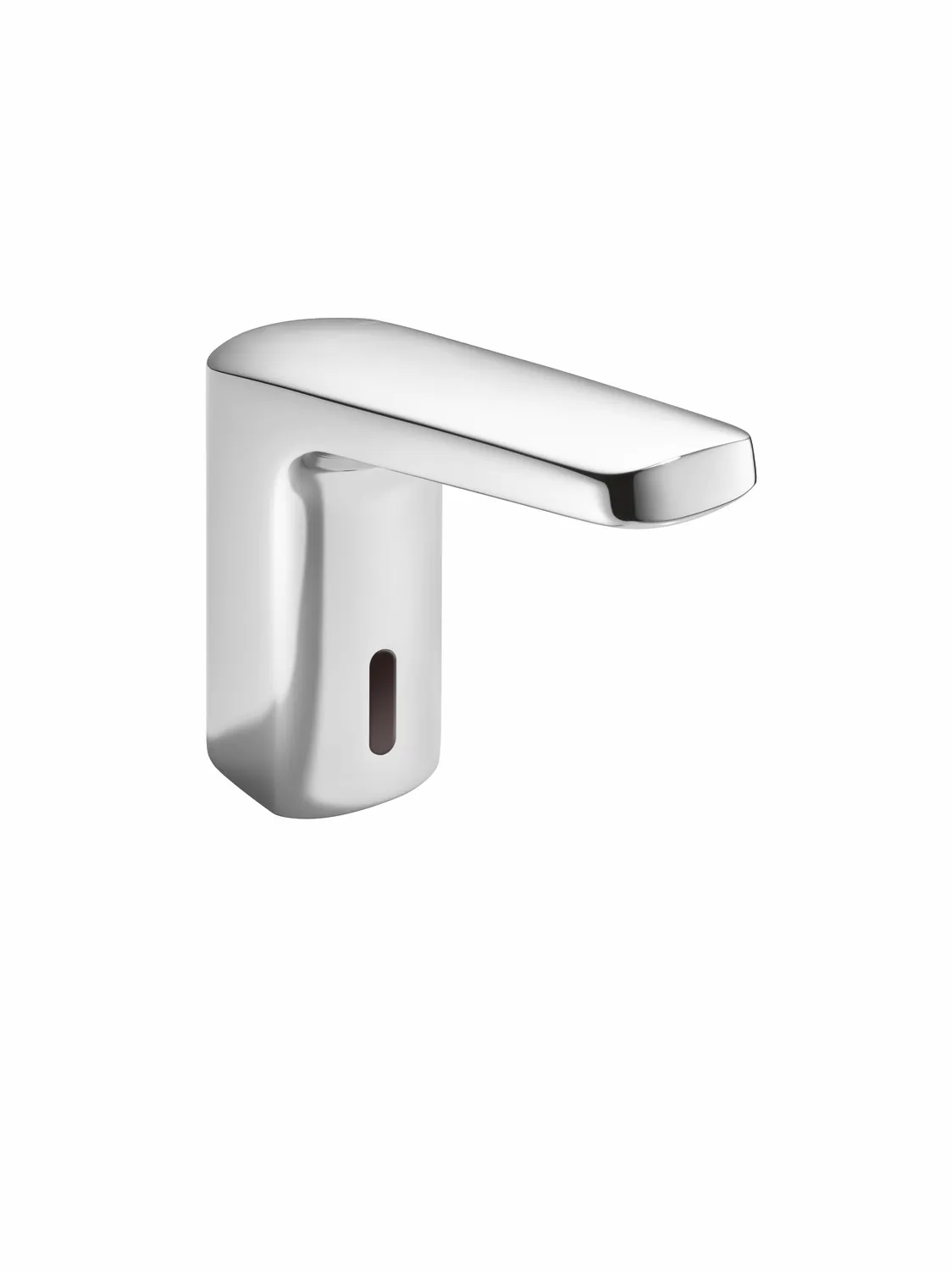 SENSORIC Waschtischarmatur elektr., verchromt, kubisch, Batteriebetrieb SENSORIC Waschtischarmatur elektr., verchromt, kubisch, Batteriebetrieb