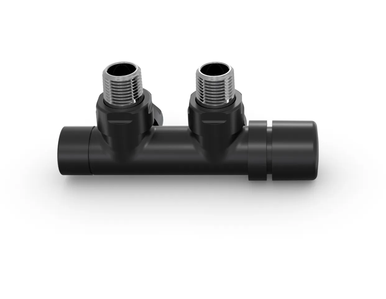 Zehnder Anschlussgarnitur mit Thermostat Thermostatkopf rechts Eckform „Typ P“ Zehnder Anschlussgarnitur mit Thermostat Thermostatkopf rechts Eckform „Typ P“