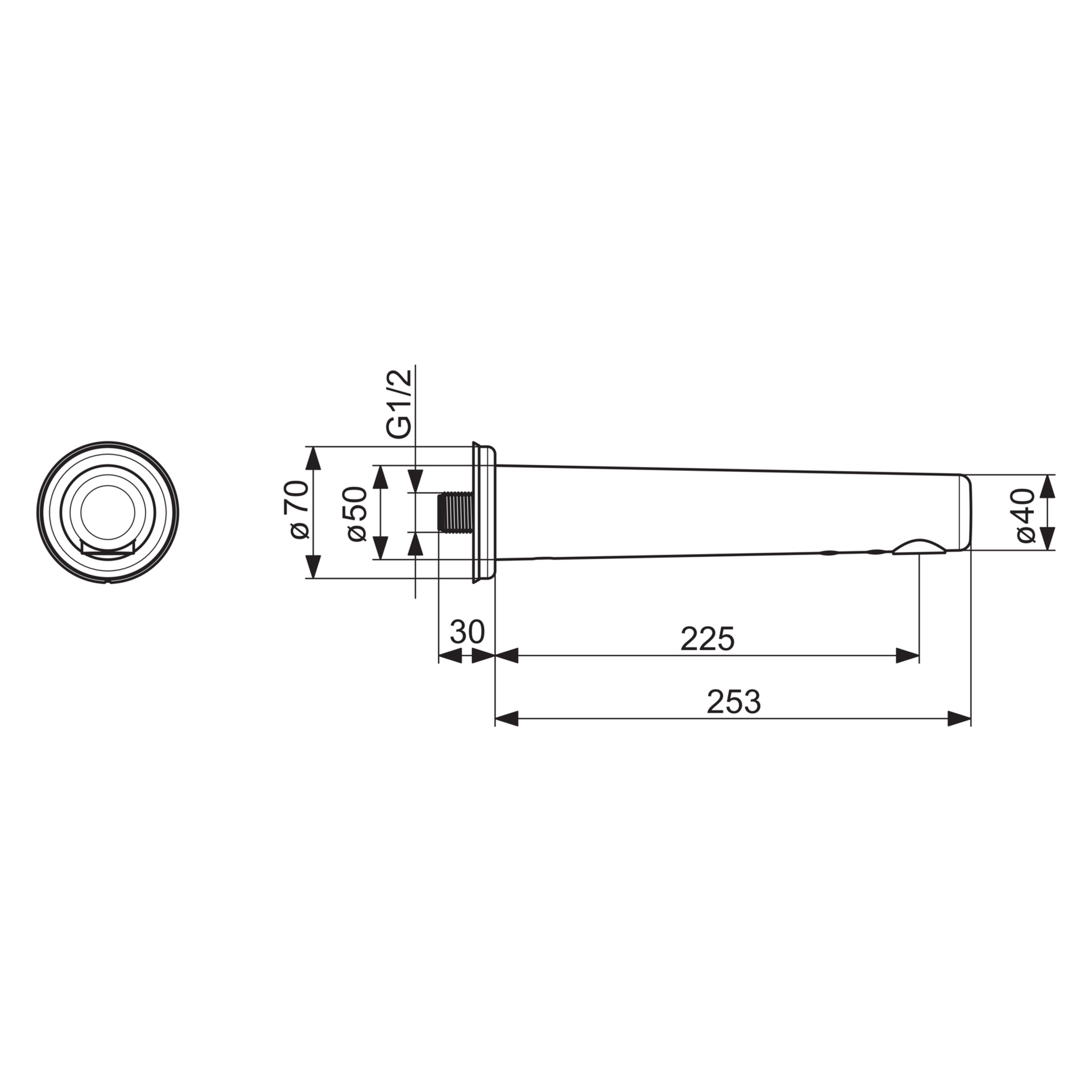 HA Waschtischbatterie HANSAELECTRA 0088 3 V, Bluetooth Ausladung 225 mm DN15 Chrom