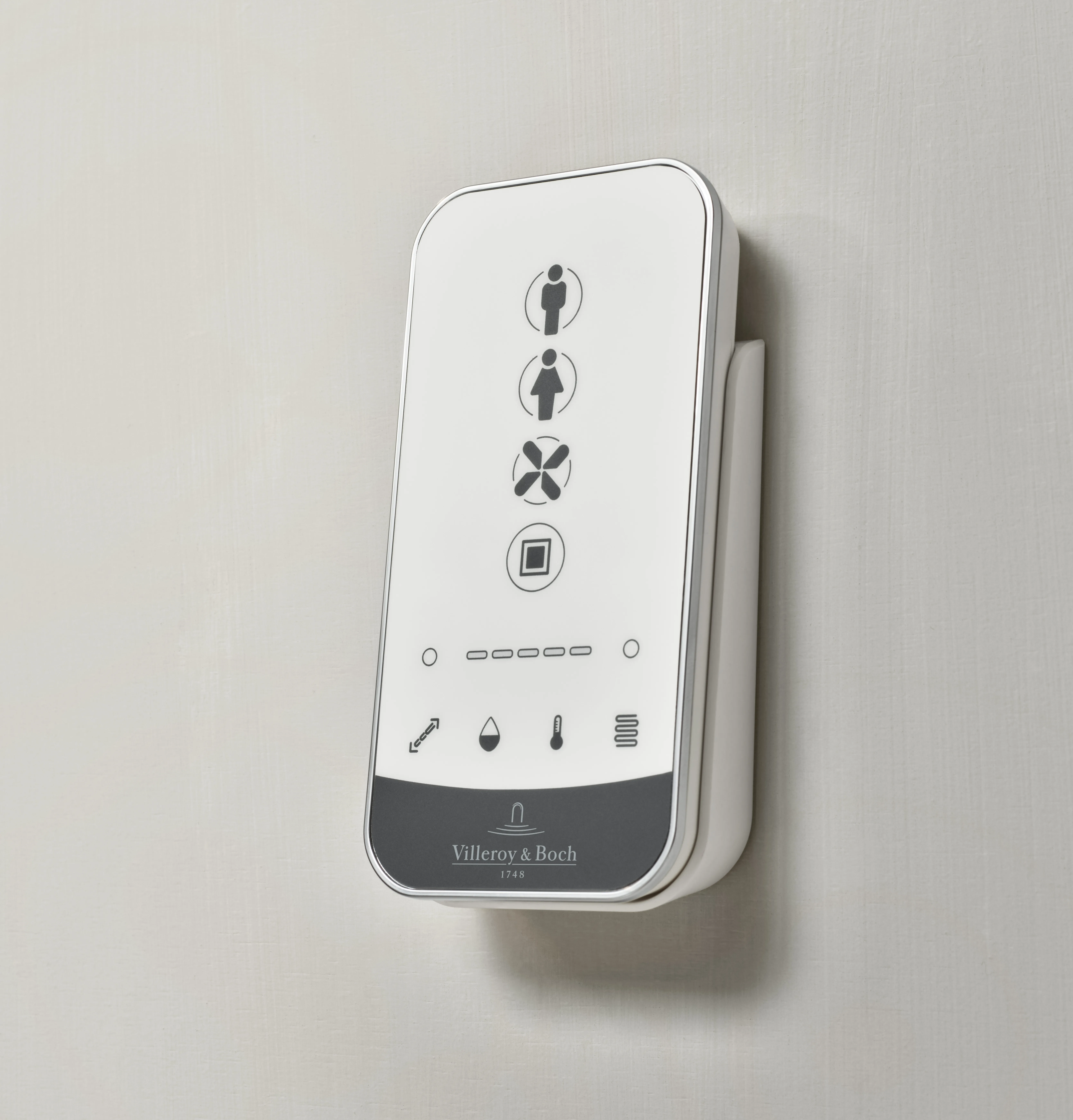 Dusch-WC „ViClean“ in Weiß Alpin, Befestigung verdeckt Dusch-WC „ViClean“ in Weiß Alpin, Befestigung verdeckt