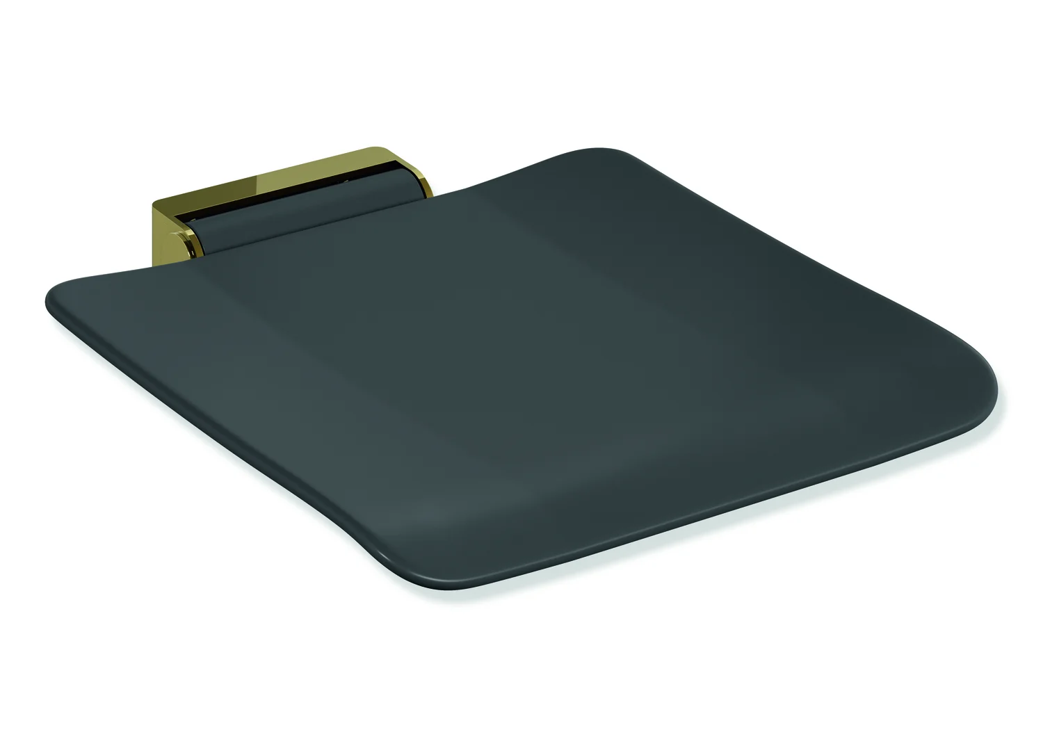 HEWI Klappsitz System 900, PVD, Sitzfläche 450x450 mm, glänzend gold, Wandkonsole Edelstahl, 150 kg Belastung HEWI Klappsitz System 900, PVD, Sitzfläche 450x450 mm, glänzend gold, Wandkonsole Edelstahl, 150 kg Belastung