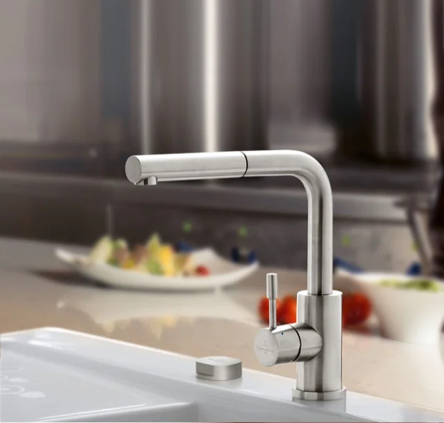 Villeroy & Boch Abdeckkappe für Einzeldrehgriff Zubehör 940526, 78 x 122 mm, Edelstahl Bronze