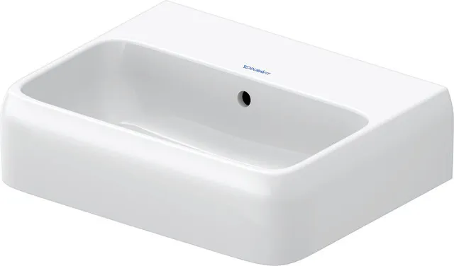 Handwaschtisch „Qatego“ 45 × 35 × 14,5 cm, ohne Hahnlochbohrung in mit HygieneGlaze Handwaschtisch „Qatego“ 45 × 35 × 14,5 cm, ohne Hahnlochbohrung in mit HygieneGlaze