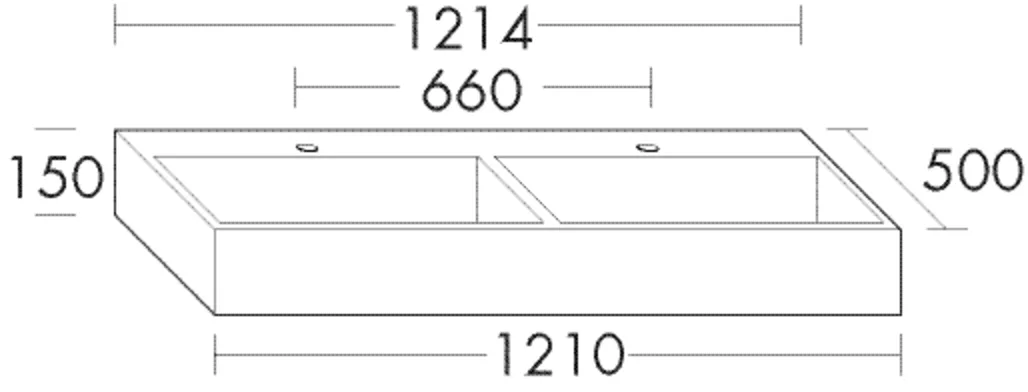 burgbad Crono Mineralguss-Waschtisch Alpinweiss burgbad Crono Mineralguss-Waschtisch Alpinweiss