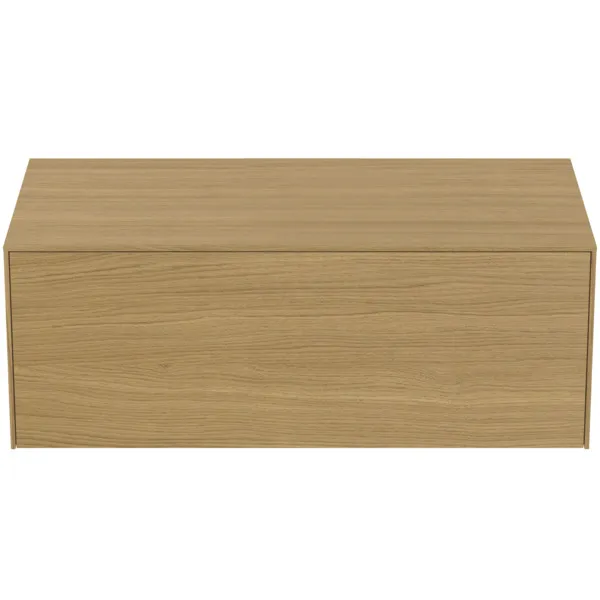 Ideal Standard Waschtischunterschrank „Conca“ 100,2 × 37 × 50,5 cm Eiche hell Furnier Ideal Standard Waschtischunterschrank „Conca“ 100,2 × 37 × 50,5 cm Eiche hell Furnier