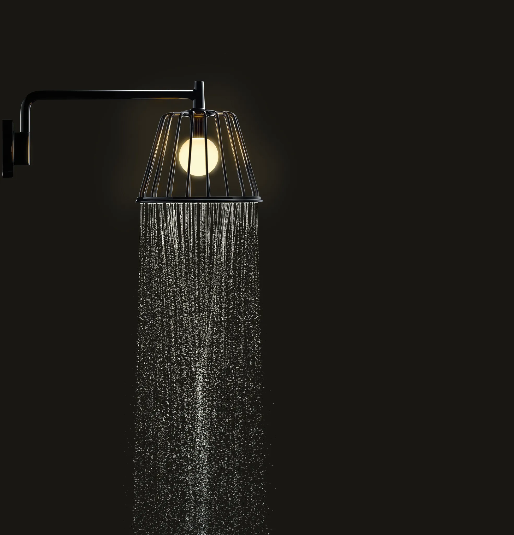 Hansgrohe AXOR LampShower/Nendo 275 mm Rain, Chrom Hansgrohe AXOR LampShower/Nendo 275 mm Rain, Chrom