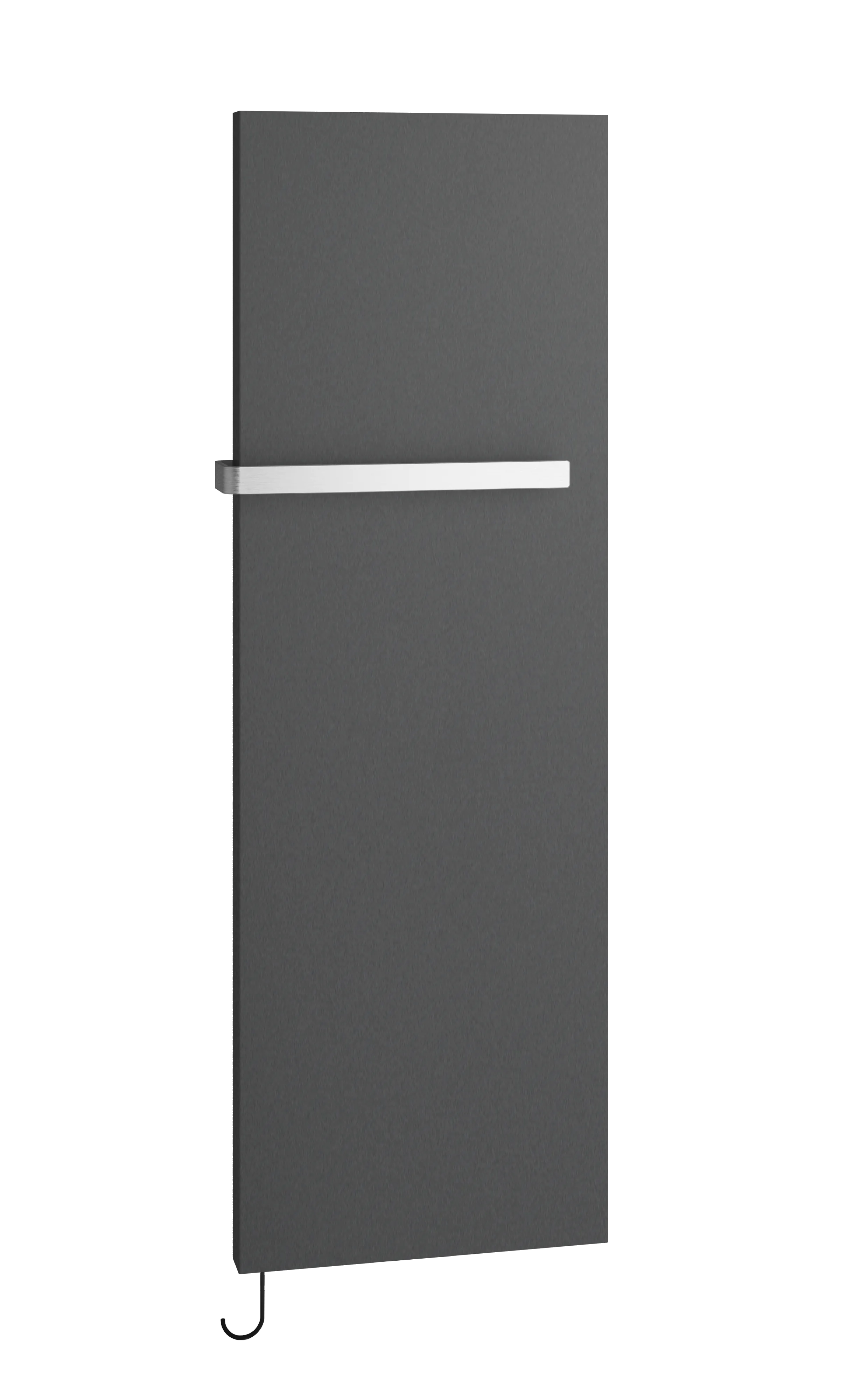 Kermi Design-Elektroheizkörper „Rubeo®-E“ 47 × 172,5 cm in glanzsilber Metallic