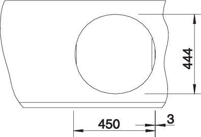 BLANCO RONDOSOL 3½″ BLANCO RONDOSOL 3½″