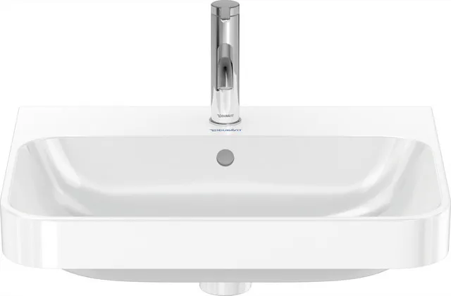 Aufsatzwaschtisch „Happy D.2 Plus“, mit Überlauf, Hahnlochposition mittig Aufsatzwaschtisch „Happy D.2 Plus“, mit Überlauf, Hahnlochposition mittig