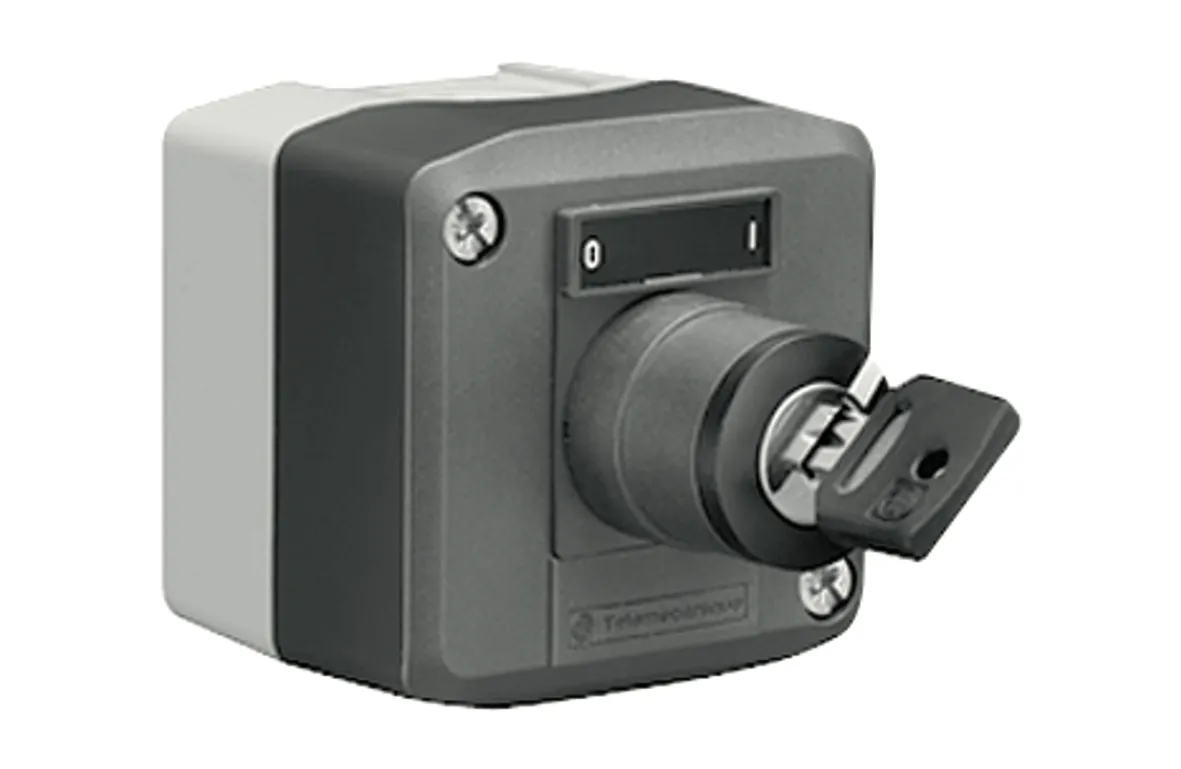 Schlüsselschalter thermische Desinfektion, Aufputzschlüsselschalter 240V / 3 A, IP65 Schlüsselschalter thermische Desinfektion, Aufputzschlüsselschalter 240V / 3 A, IP65