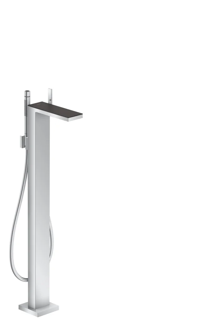 Hansgrohe AXOR MyEdition Einhebel-Wannenmischer bodenstehend, Chrom, Ausladung 196 mm