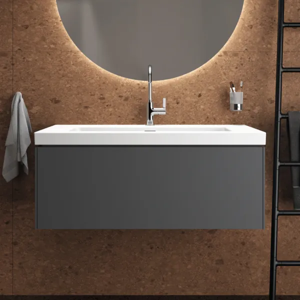 Handtuchhaken Conca, rund, Brushed Gold Handtuchhaken Conca, rund, Brushed Gold