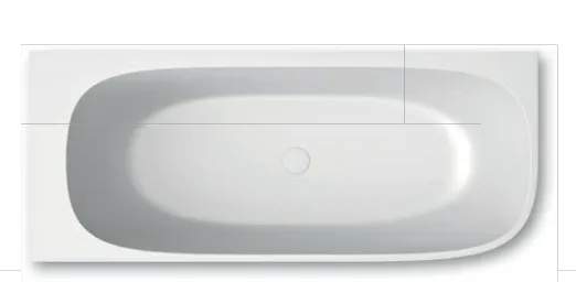 repaBAD Badewanne „Venice F“ 1700 × 700 mm, ,, ,