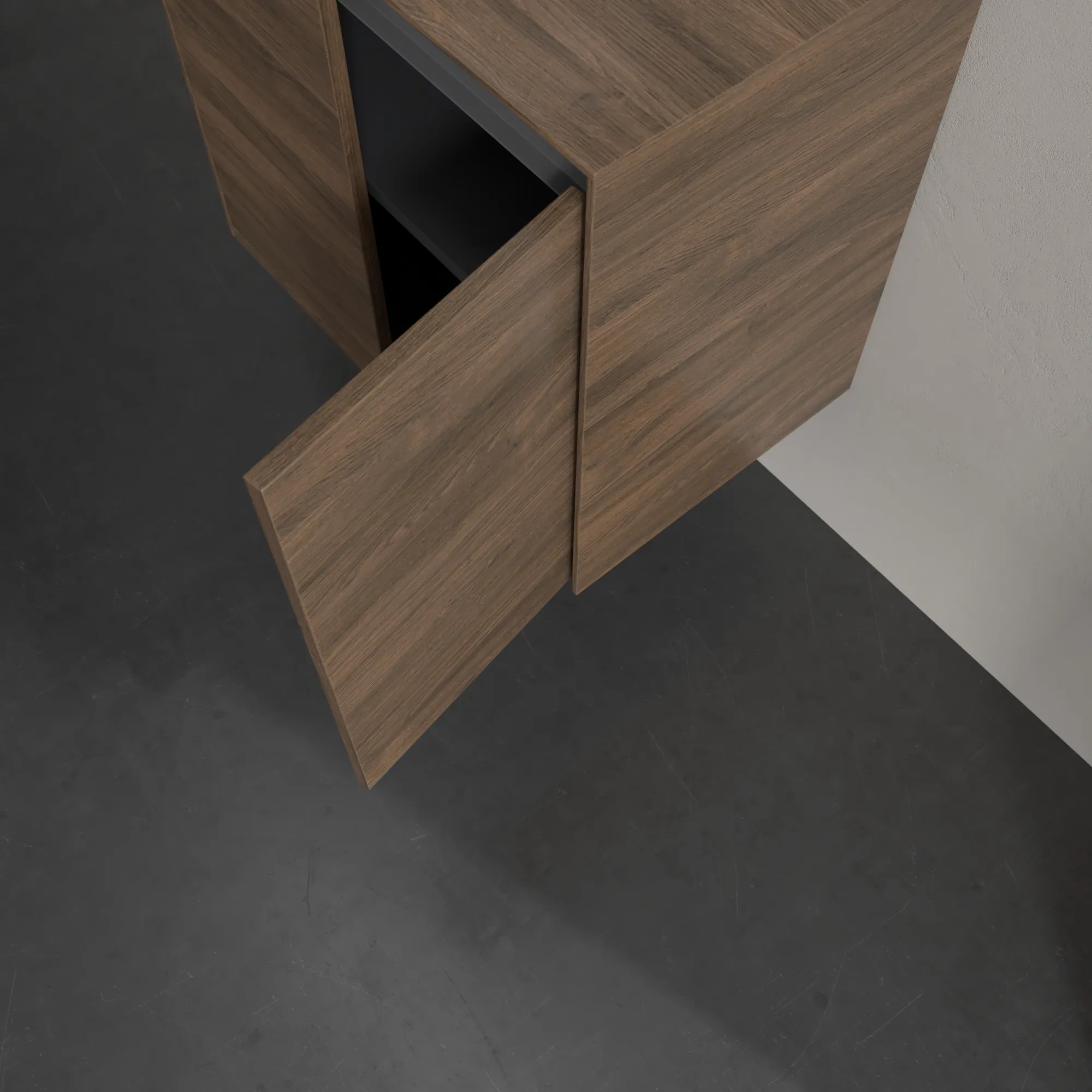 Villeroy & Boch Waschtischunterschrank „Collaro“ 600 × 548 × 380 mm Arizona Oak, für Becken mittig, mit Beleuchtung Villeroy & Boch Waschtischunterschrank „Collaro“ 600 × 548 × 380 mm Arizona Oak, für Becken mittig, mit Beleuchtung