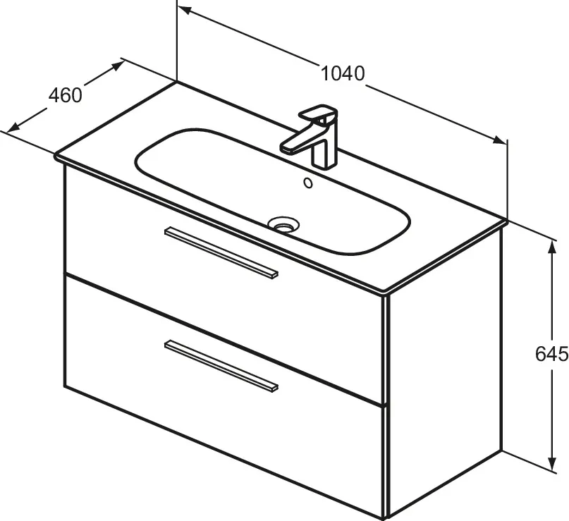 Möbelpaket i.life A mit Waschtisch 100cm und Unterschrank mit schwarzem Griff Weiß matt Möbelpaket i.life A mit Waschtisch 100cm und Unterschrank mit schwarzem Griff Weiß matt