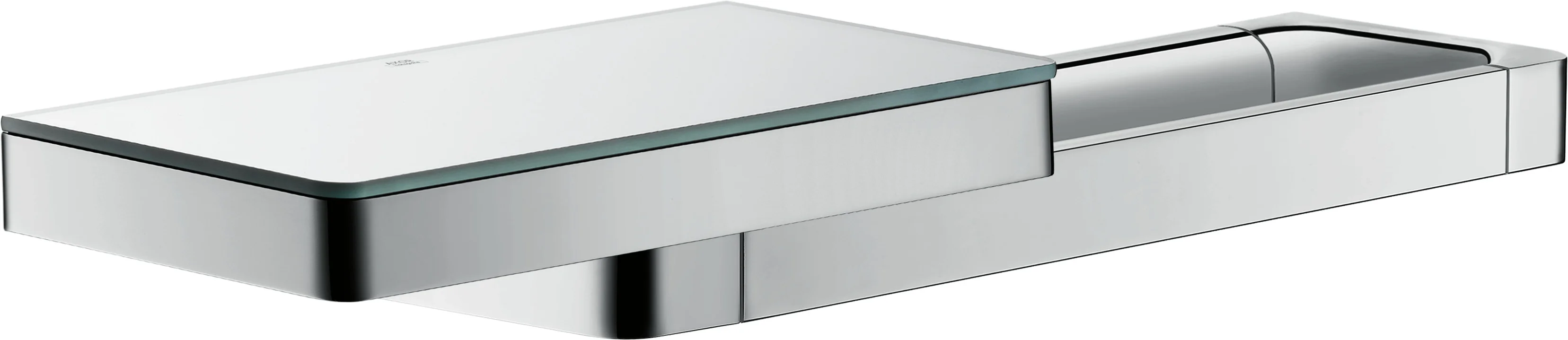 Hansgrohe AXOR Universal Softsquare Haltegriff, Chrom, Länge 374 mm, Bohrabstand 280 mm