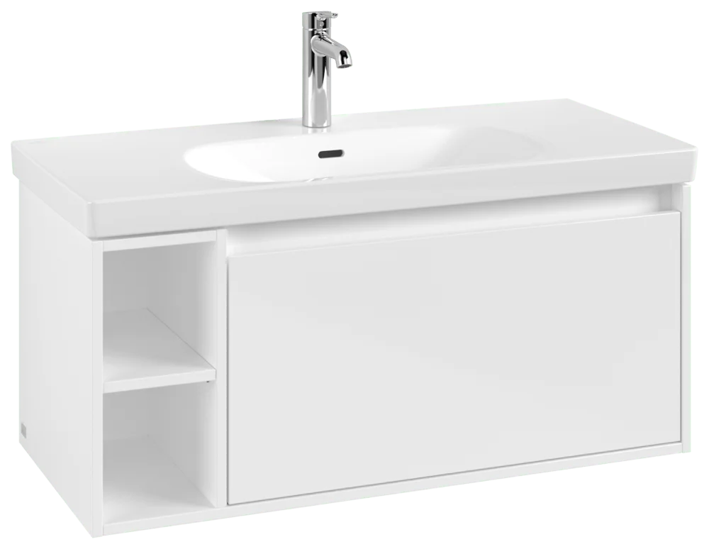 Villeroy & Boch Skyla Waschbeckenunterschrank 972x436x439mm Eckig