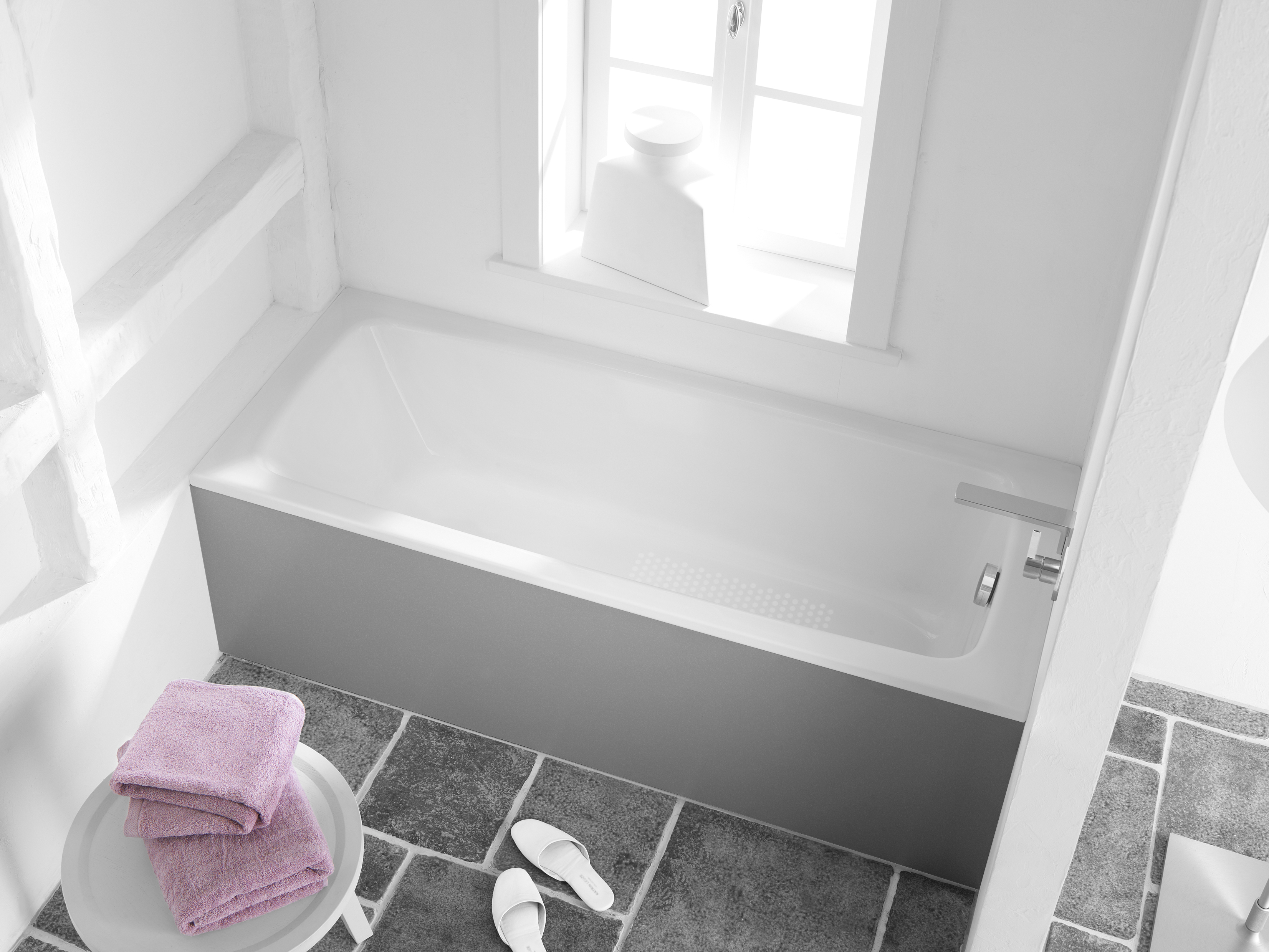 Kaldewei rechteck Badewanne „Cayono“ 150 × 70 cm in alpinweiß, / 