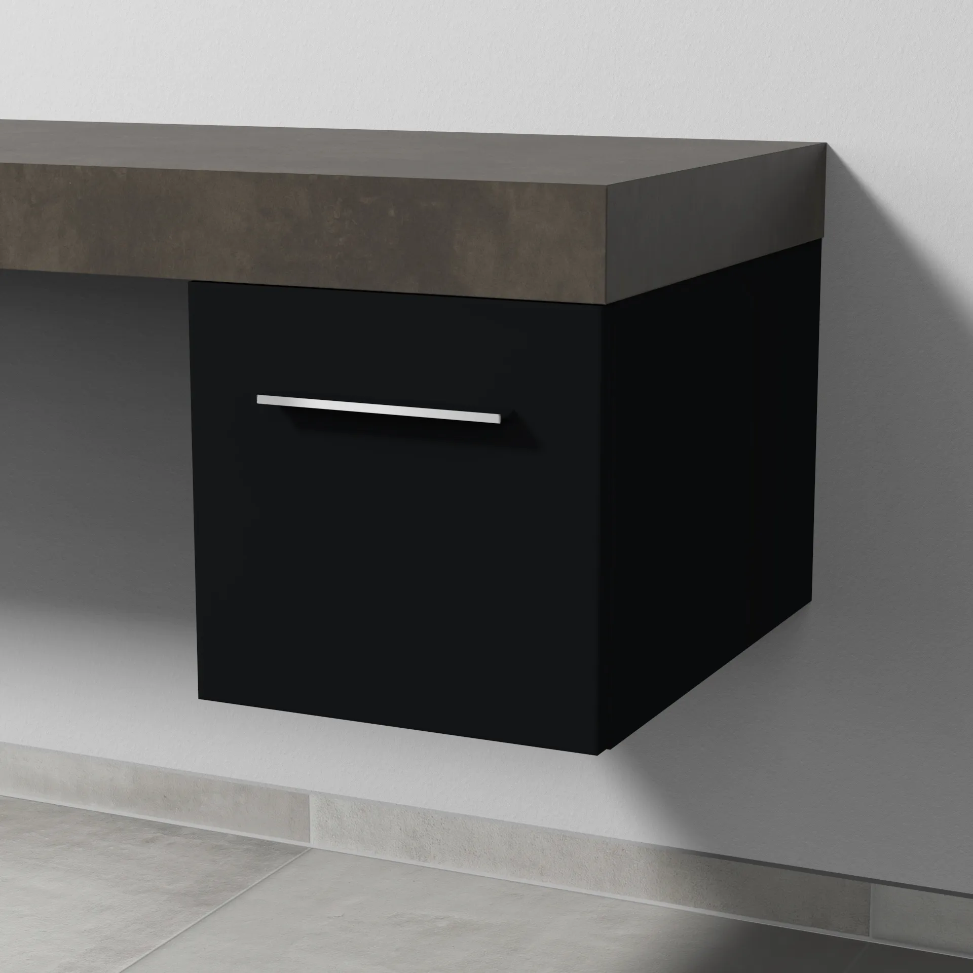 Sanipa Anbauschrank „2morrow“ 350 × 340 × 520 mm in Schwarz (matt) Sanipa Anbauschrank „2morrow“ 350 × 340 × 520 mm in Schwarz (matt)