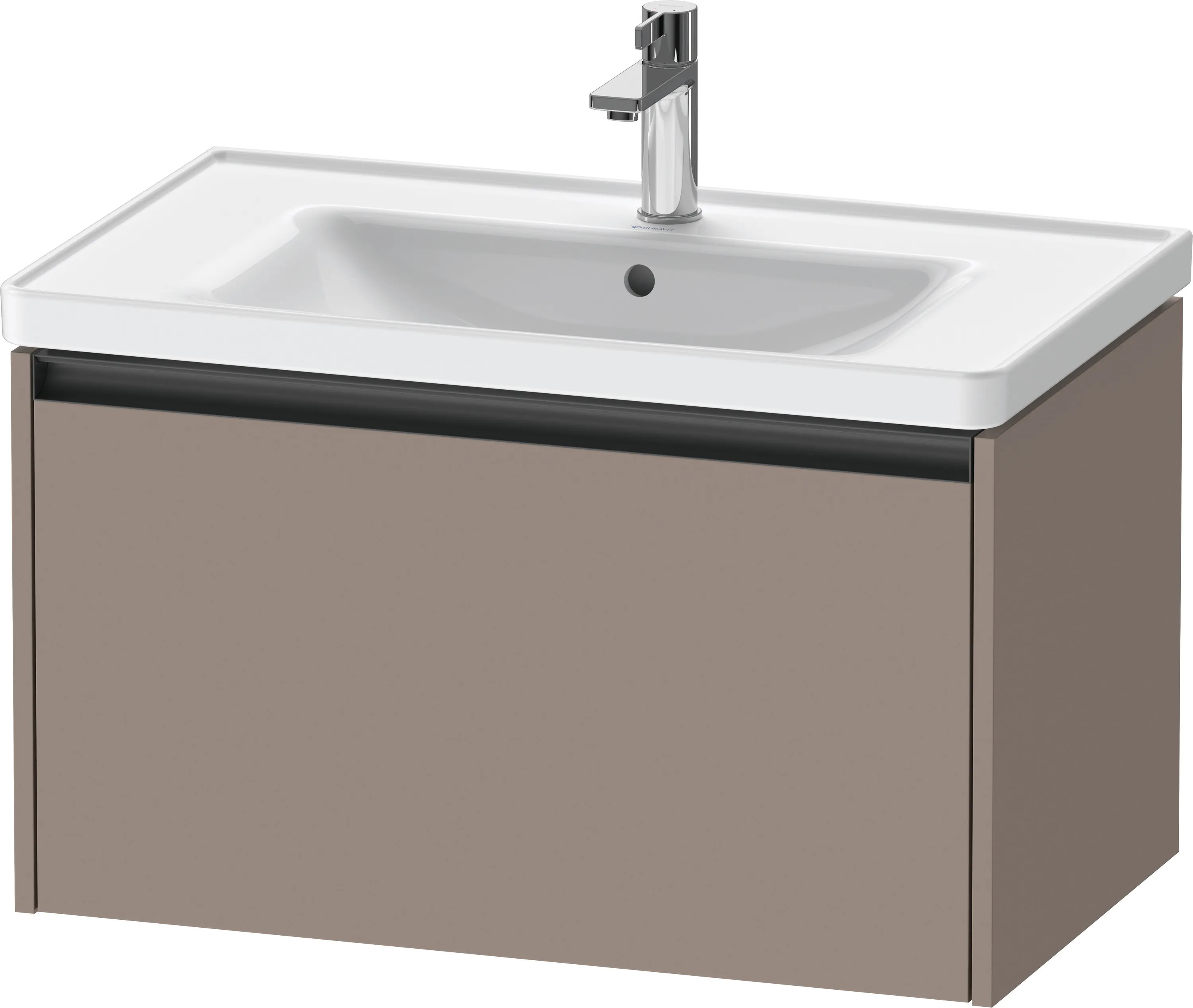 Duravit Waschtischunterschrank wandhängend „Ketho.2“ 78,4 × 44 × 45,5 cm Basalt Matt Duravit Waschtischunterschrank wandhängend „Ketho.2“ 78,4 × 44 × 45,5 cm Basalt Matt