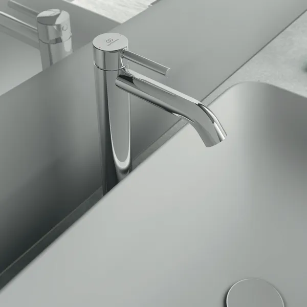 Ideal Standard Waschtischarmatur Ceraline, verlängerter Sockel, Chrom Ideal Standard Waschtischarmatur Ceraline, verlängerter Sockel, Chrom