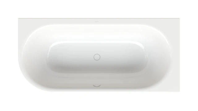 Bette oval Badewanne „BetteLux Oval V Silhouette“ 185 × 85 cm in Weiß