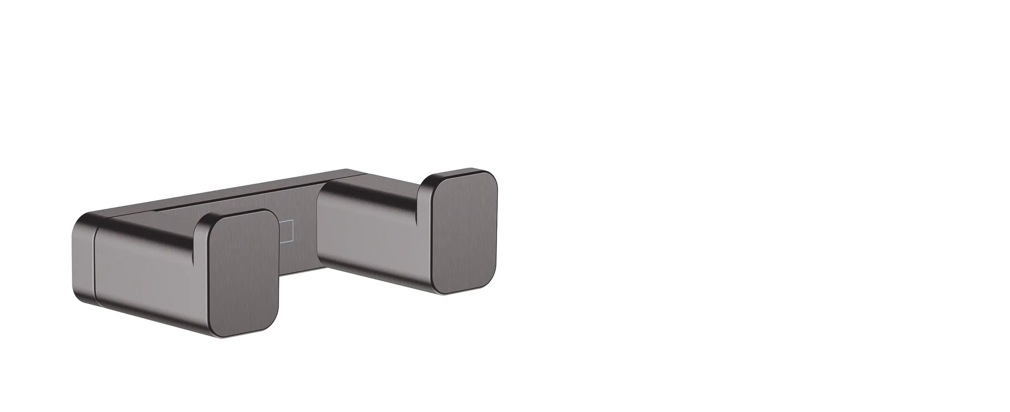 Hansgrohe AddStoris Q Handtuchhaken doppelt, Brushed Black Chrome Hansgrohe AddStoris Q Handtuchhaken doppelt, Brushed Black Chrome