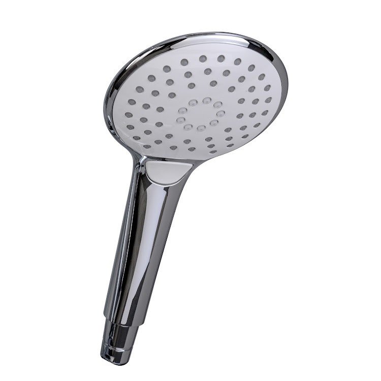Handbrause „AquaSwitch Rund“ inkl. Brauseschlauch ⌀ 12 × 25 cm Handbrause „AquaSwitch Rund“ inkl. Brauseschlauch ⌀ 12 × 25 cm