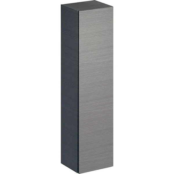 Geberit Hochschrank „Xeno2“ sculturagrau / Melamin Holzstruktur