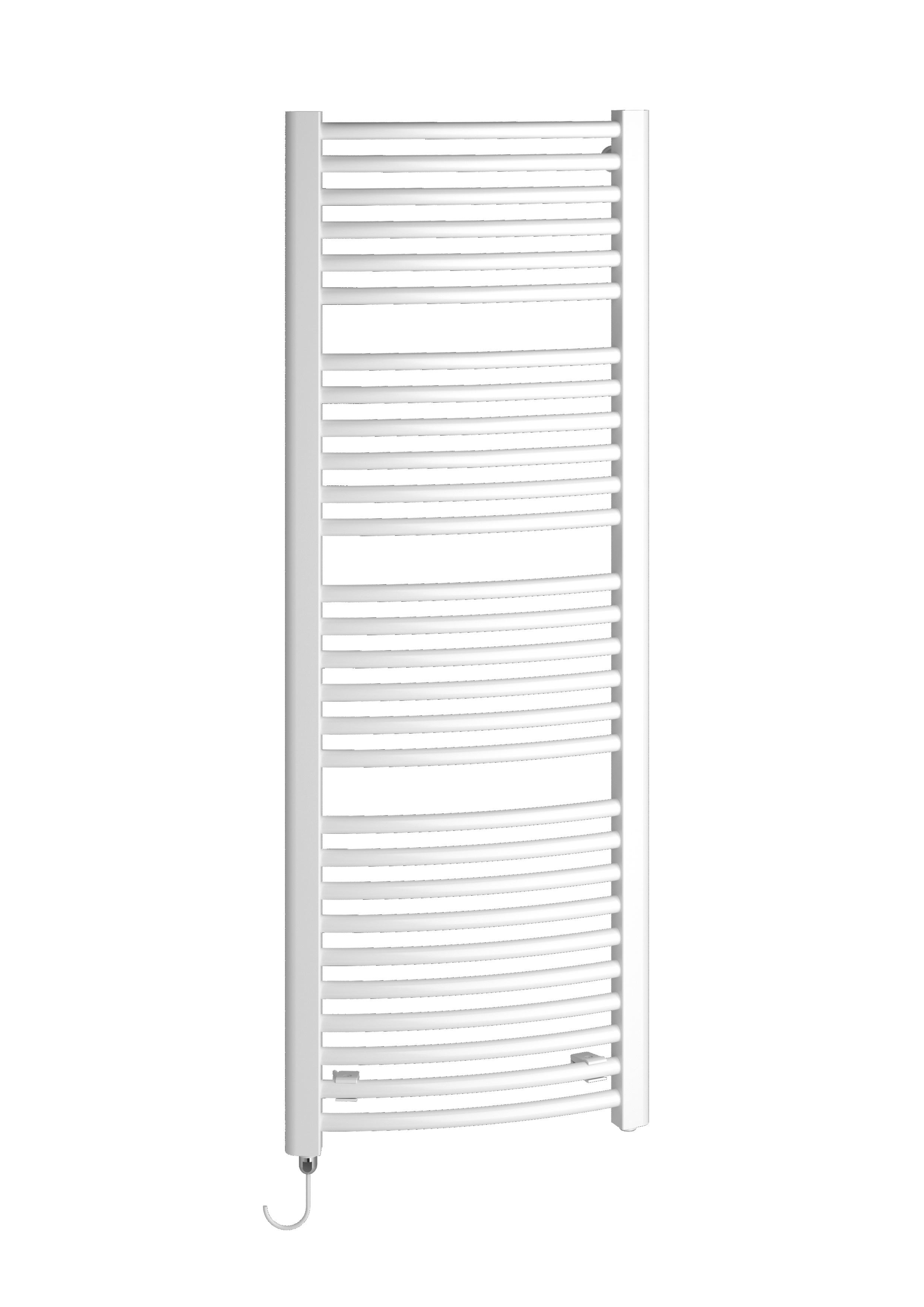 Kermi Elektroheizkörper „Basic®-50 R-E“ 89,9 × 144,8 cm in glanzsilber Metallic